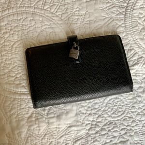 Black Leather Michael Kors Wallet
